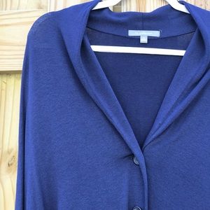NY Collection relaxed fit button front cardigan